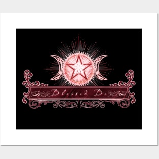 Blessed Be - Red Edition - Version 2 Posters and Art